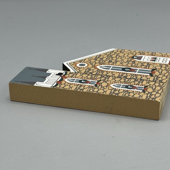 1991 Cats Meow Rocky Mountain Christmas 1st Presbyterian Church Faline Shelf Sit - Picture 4 of 6